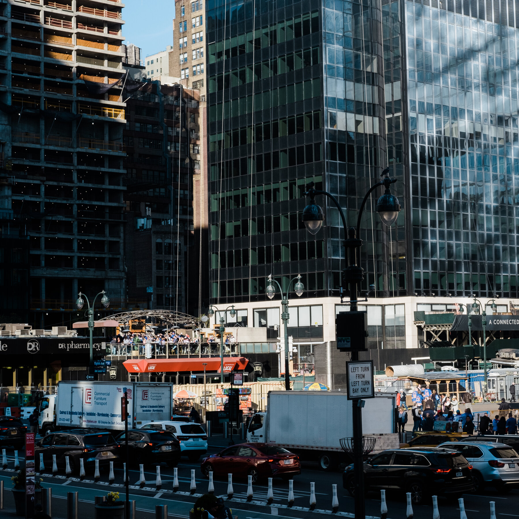 10 Hurt, One Critically, After Truck Hits Van Parked Near Penn Station
