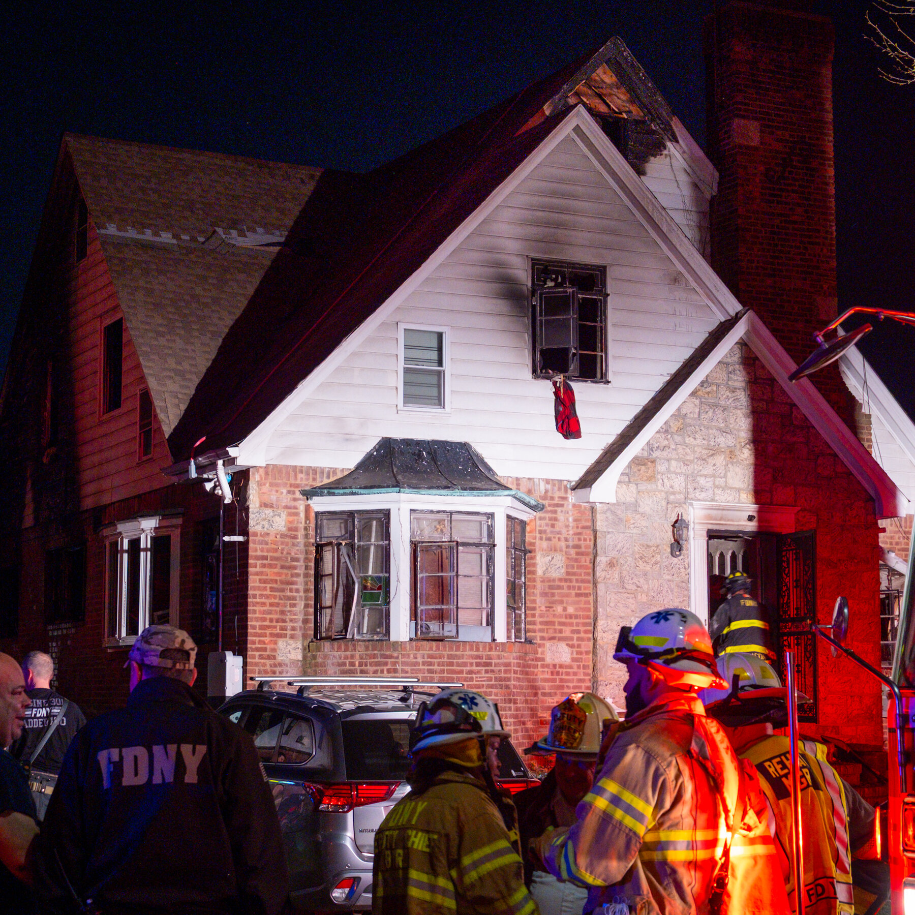 3 Men Die in Fire in Overcrowded House in Queens
