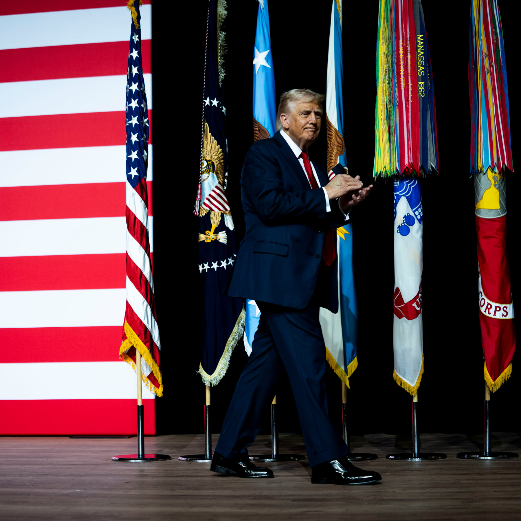 5 Takeaways From Trump’s Address to Top Military Leaders