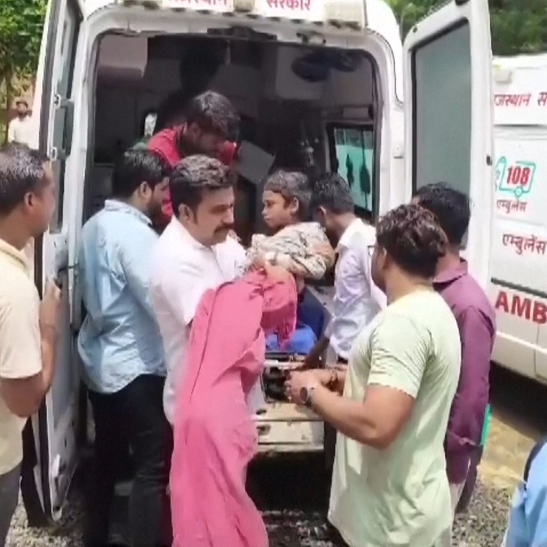 7 Children Are Killed in School Roof Collapse in India