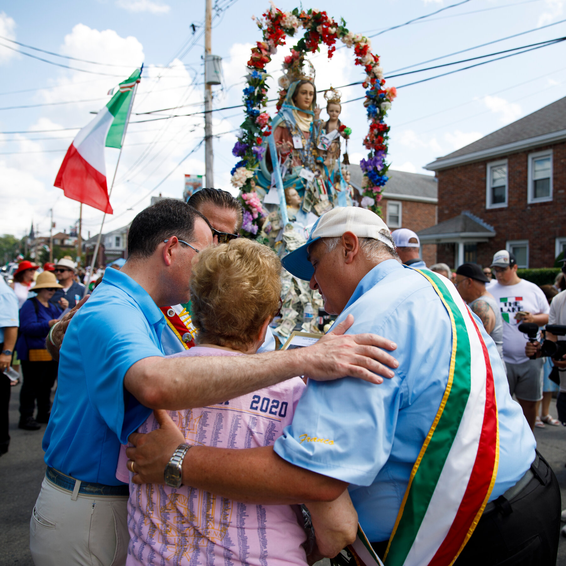A Boston Suburb Removed Italian Flag Colors From a Street. Residents Rebelled.