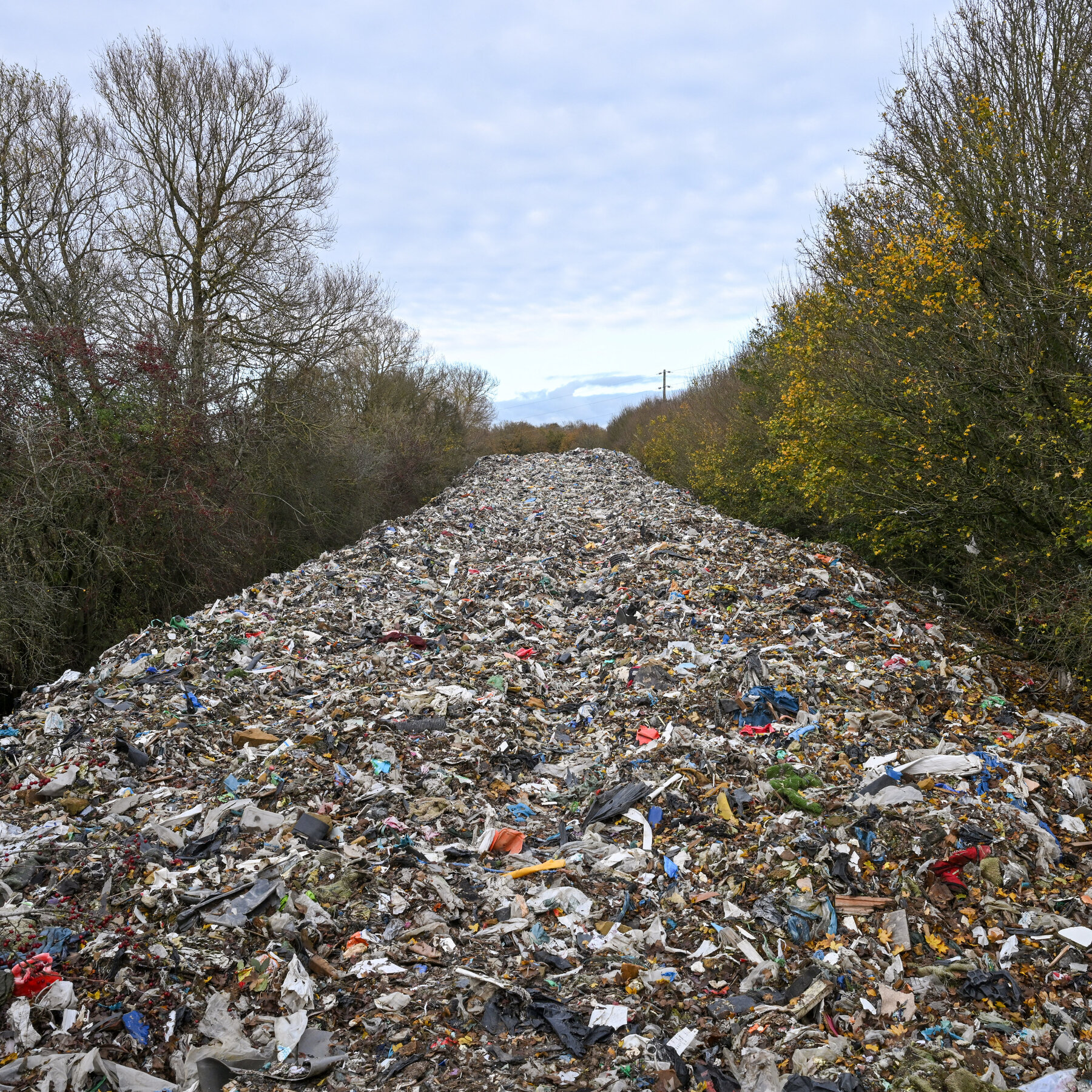 A Colossal, Hidden Pile of Trash Ignites Outcry in Britain