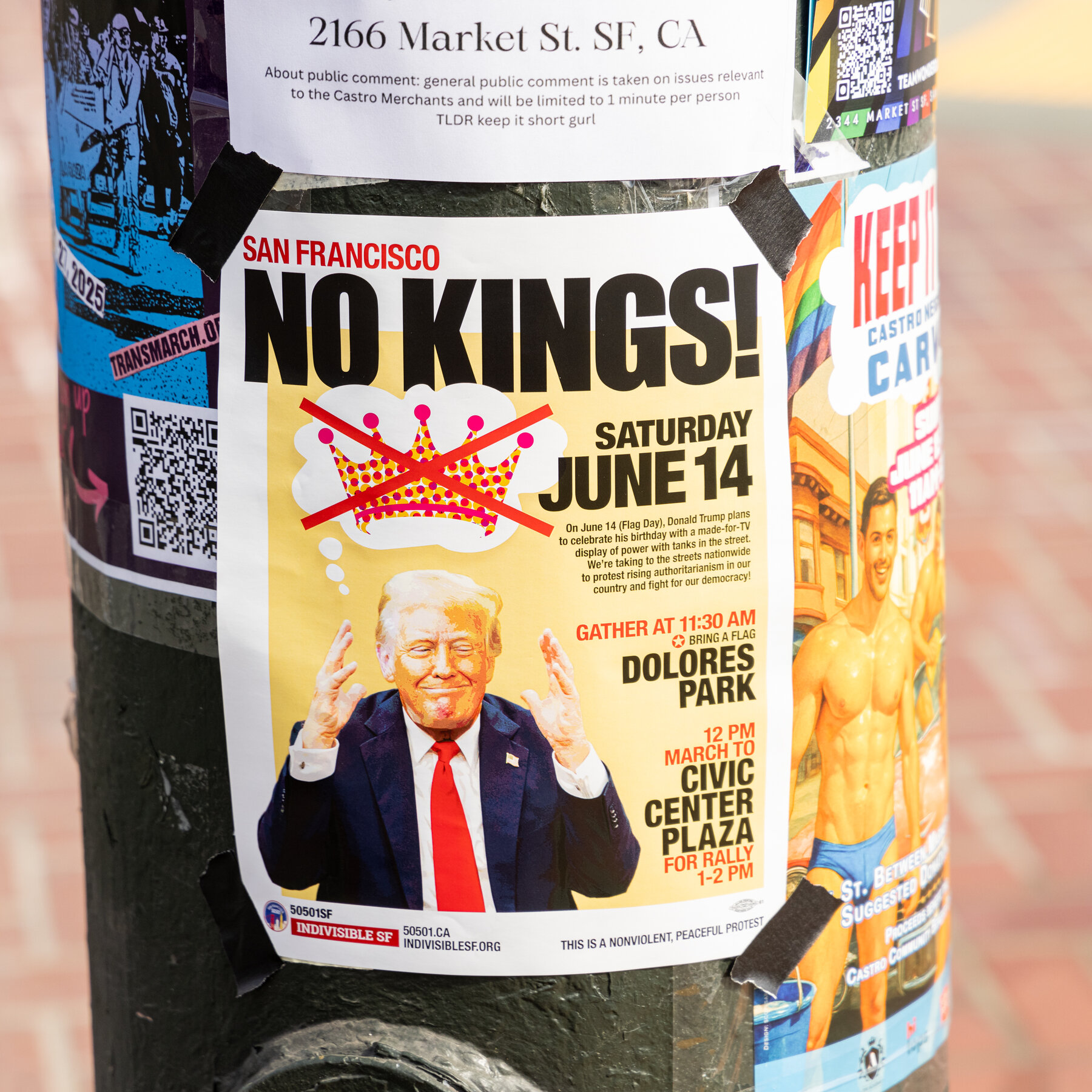 A Democrat in Texas says he was warned against displaying ‘No Kings’ signs at a local parade.