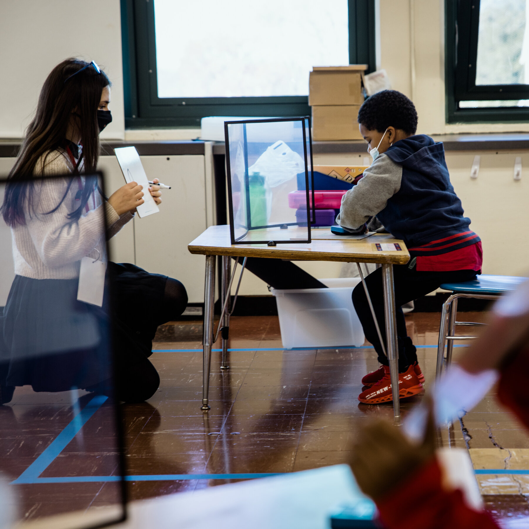 A federal judge bars the Trump administration from denying $1 billion in Covid-related school aid.