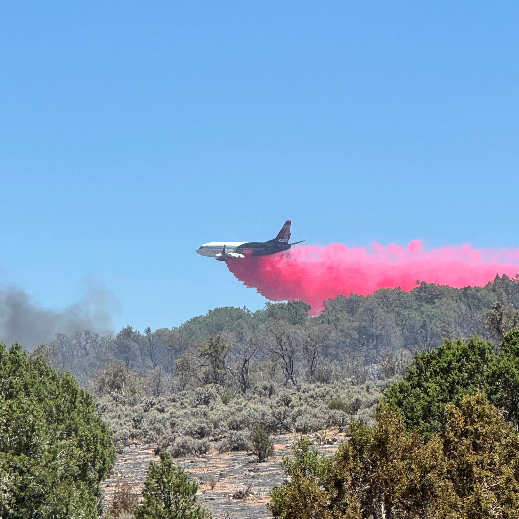 A Grand Canyon Access Point Is Closed as 19,000 Acres Burn Nearby
