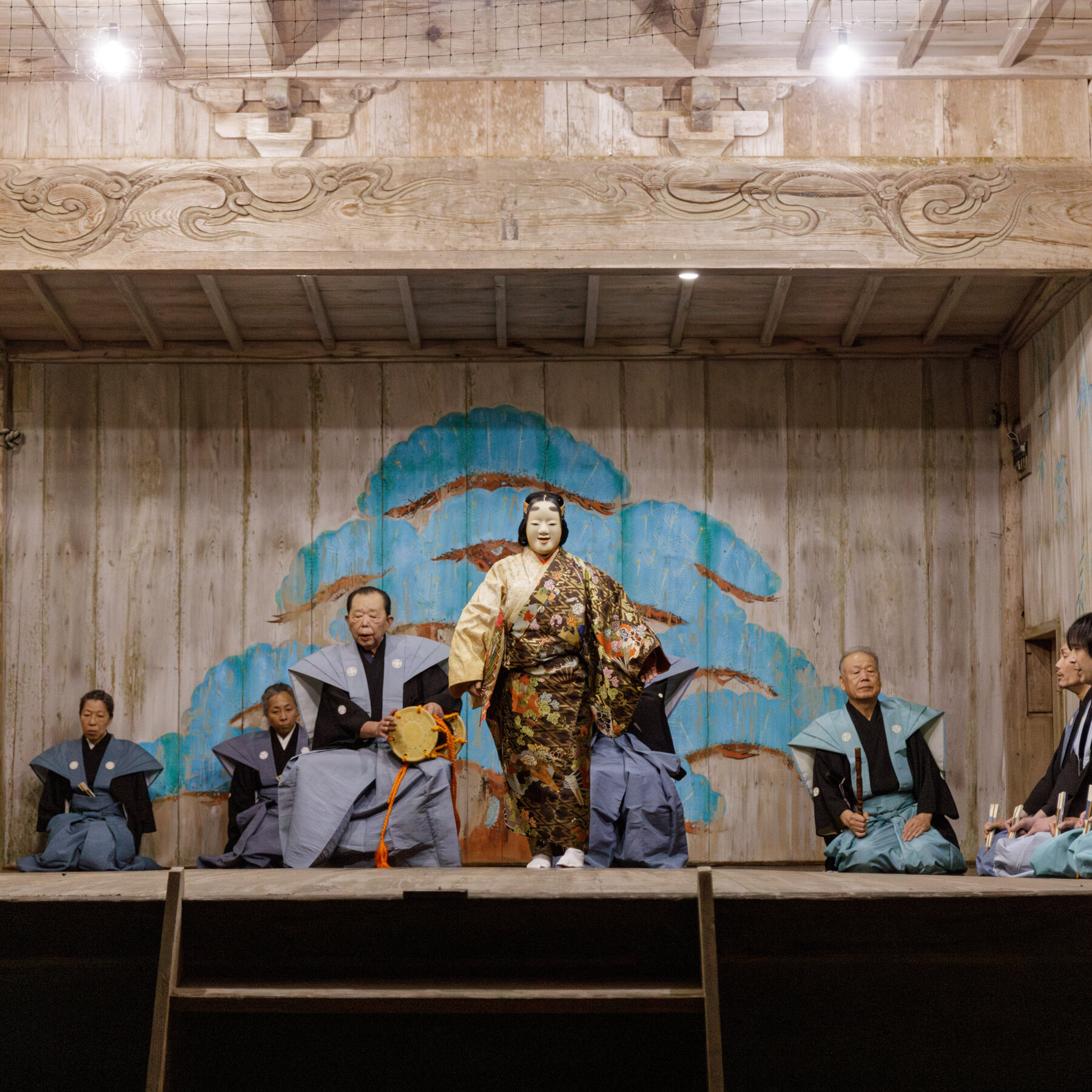 A Japanese Island Preserves an Ancient and Ghostly Theater Form