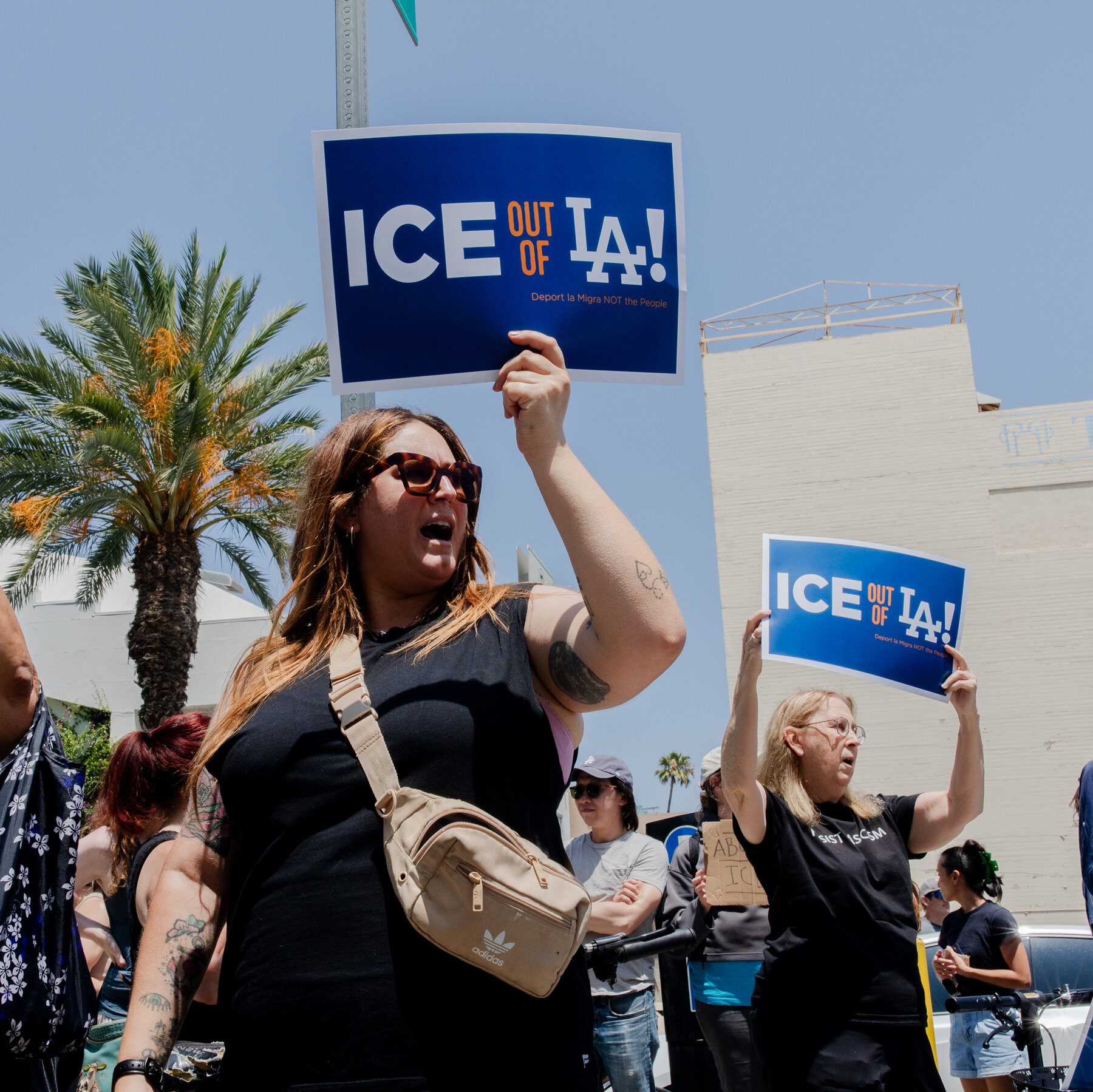 A lawyer says some immigrants detained in L.A. raids have been deported.