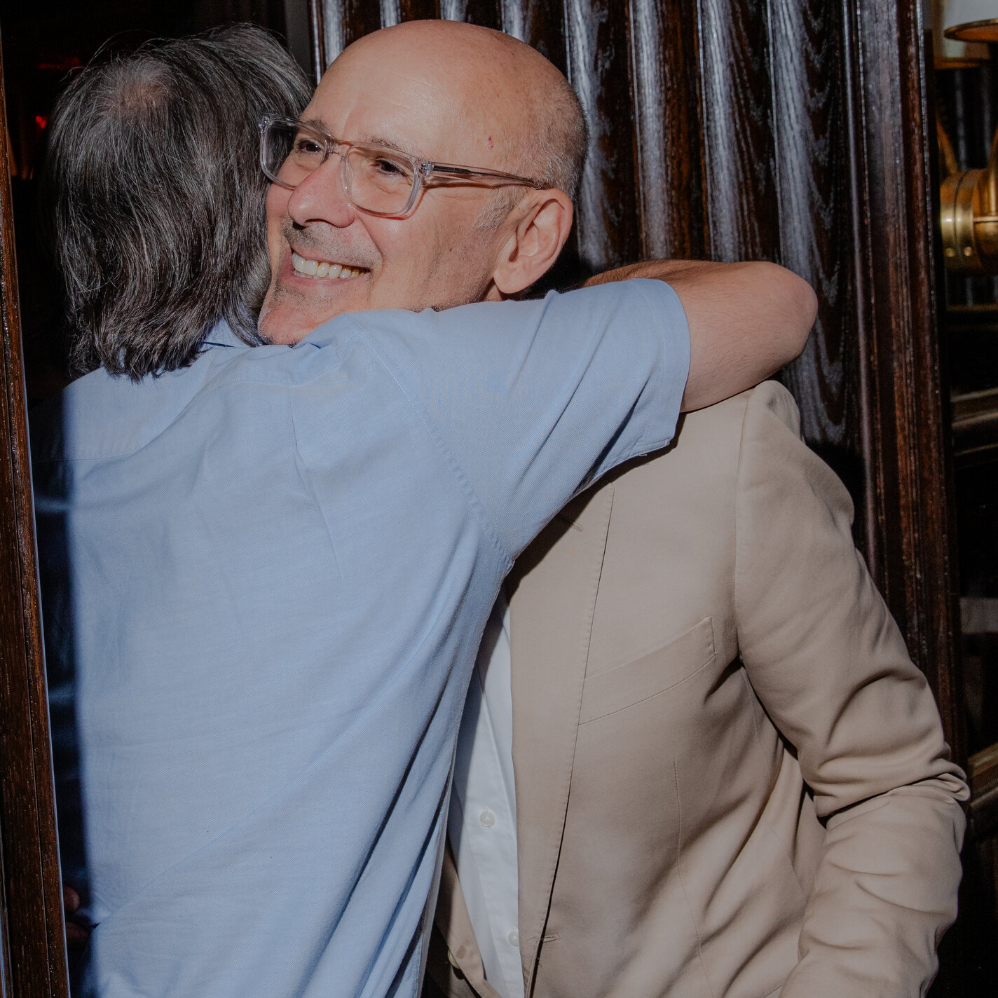 A Party Celebrates the Opening of David Kuhn’s Chez Nous Restaurant