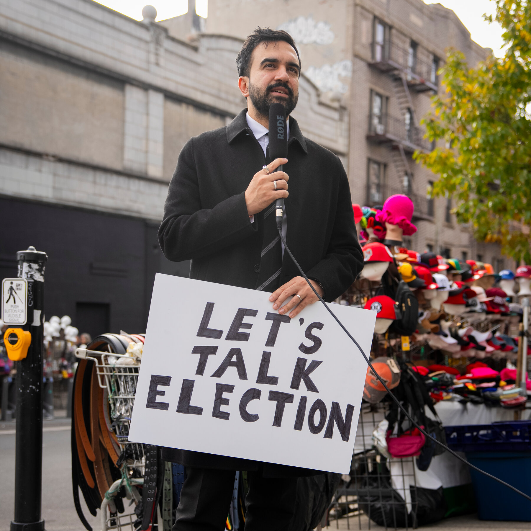 A Year Later, Mamdani Returns to Site of Viral Video a Changed Candidate