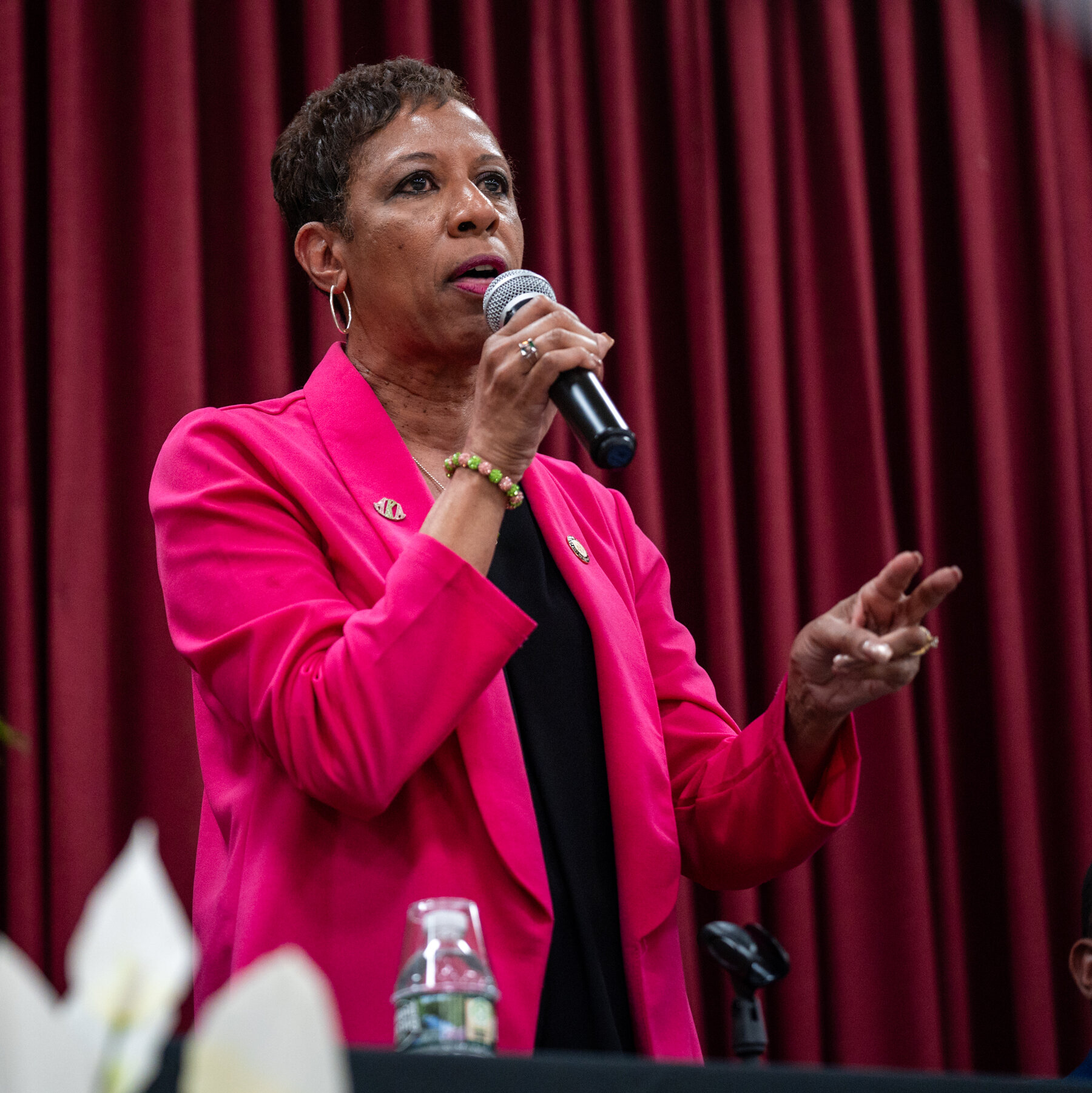 Adrienne Adams, Invoking Father’s Death, Says Cuomo Mismanaged Pandemic