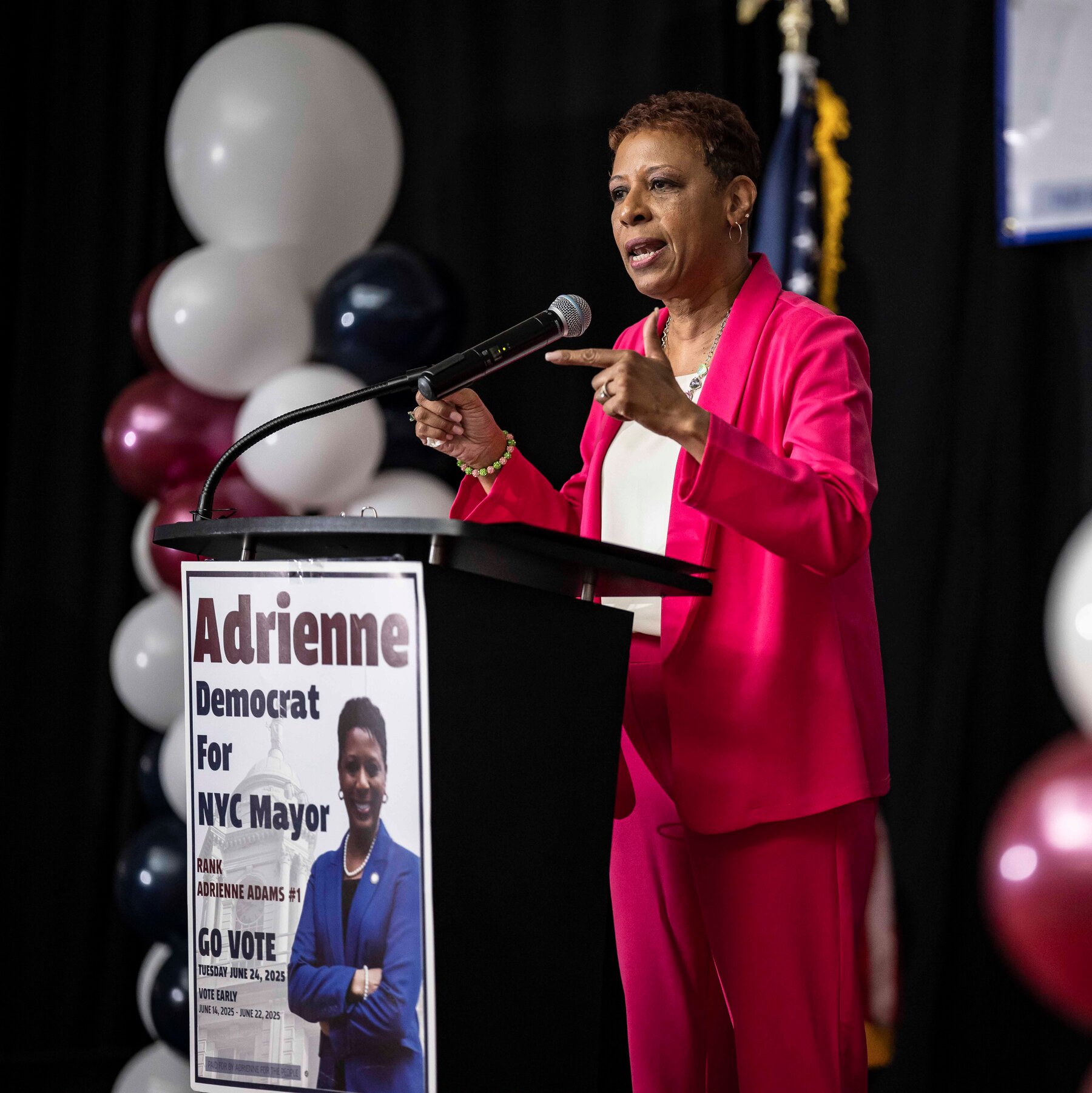 Adrienne Adams Pitches Guaranteed Income as Major Campaign Proposal