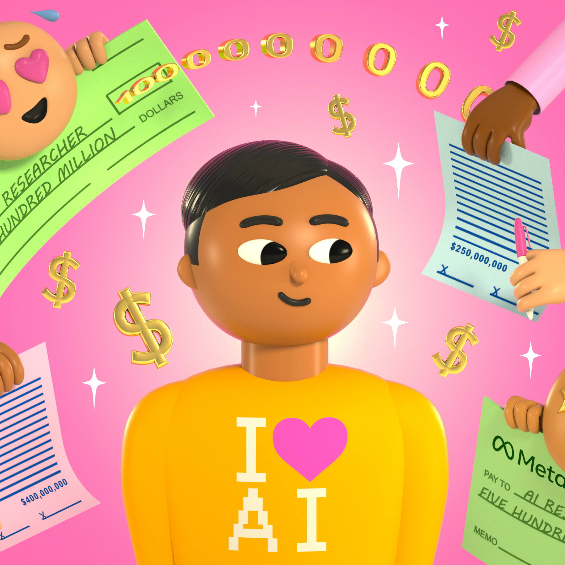 A.I. Researchers Are Negotiating $250 Million Pay Packages. Just Like NBA Stars.