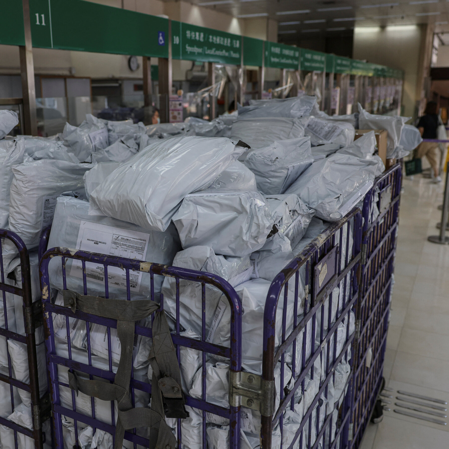Air cargo from China is expected to drop as Trump ends tariff loophole.