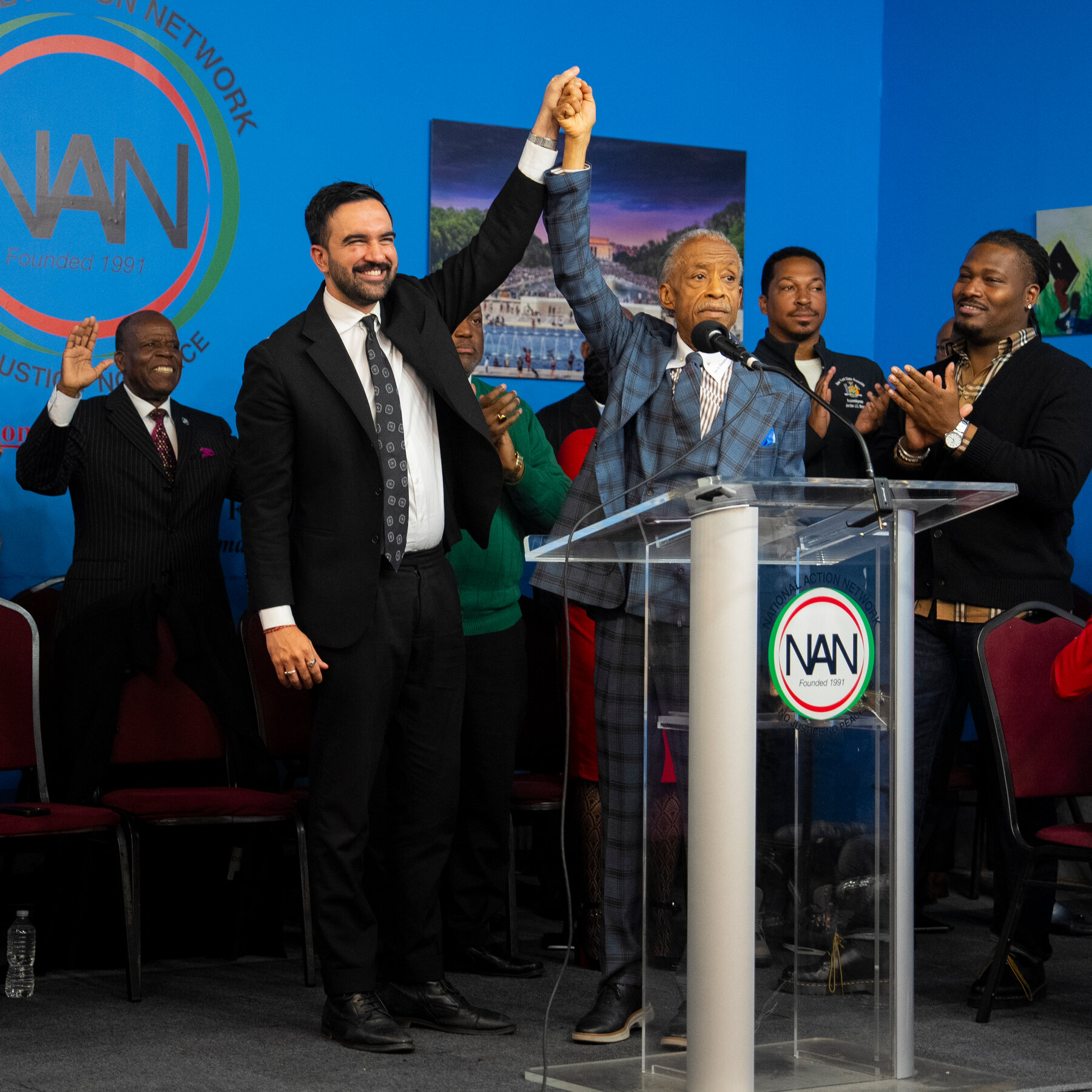 Al Sharpton condemns Islamophobia in the New York City mayor’s race.