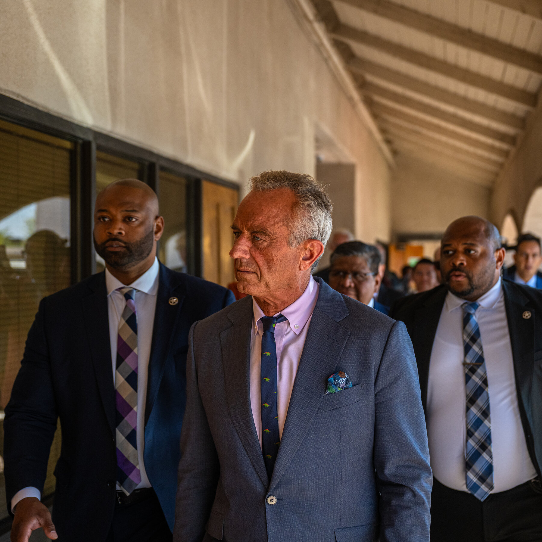 Amid Tension Around H.H.S. Cuts, Kennedy Meets With Tribal Leader