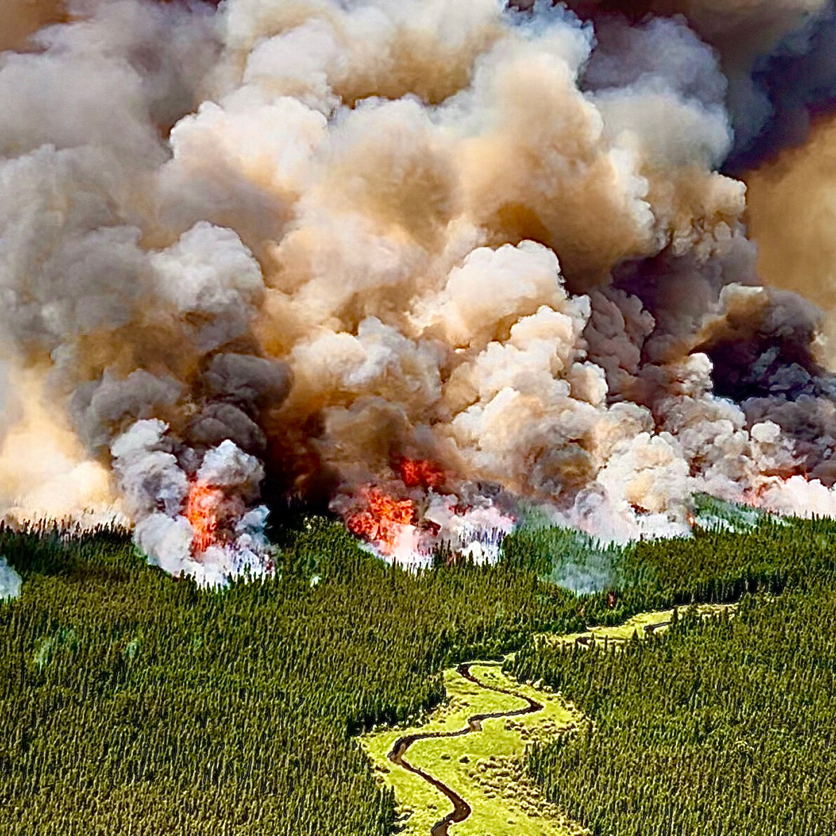 An Unusual Sight Over Canada’s Arctic: Wildfire Smoke