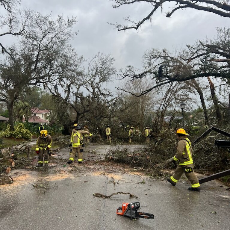 ‘Anchors, Under Your Desks!’: Tornado Hits Orlando TV Station