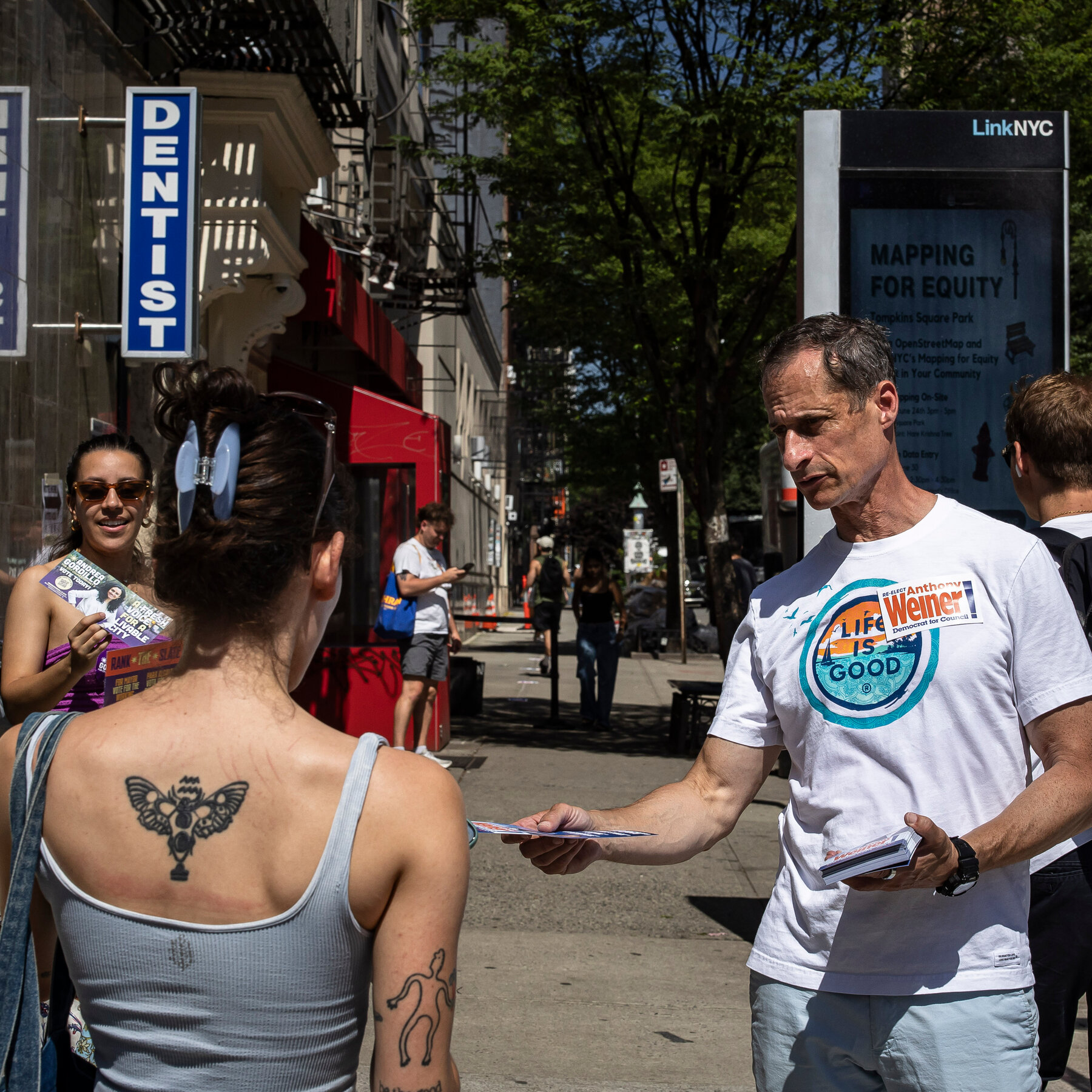 Anthony Weiner Hopes Voters Have Forgiven or Forgotten