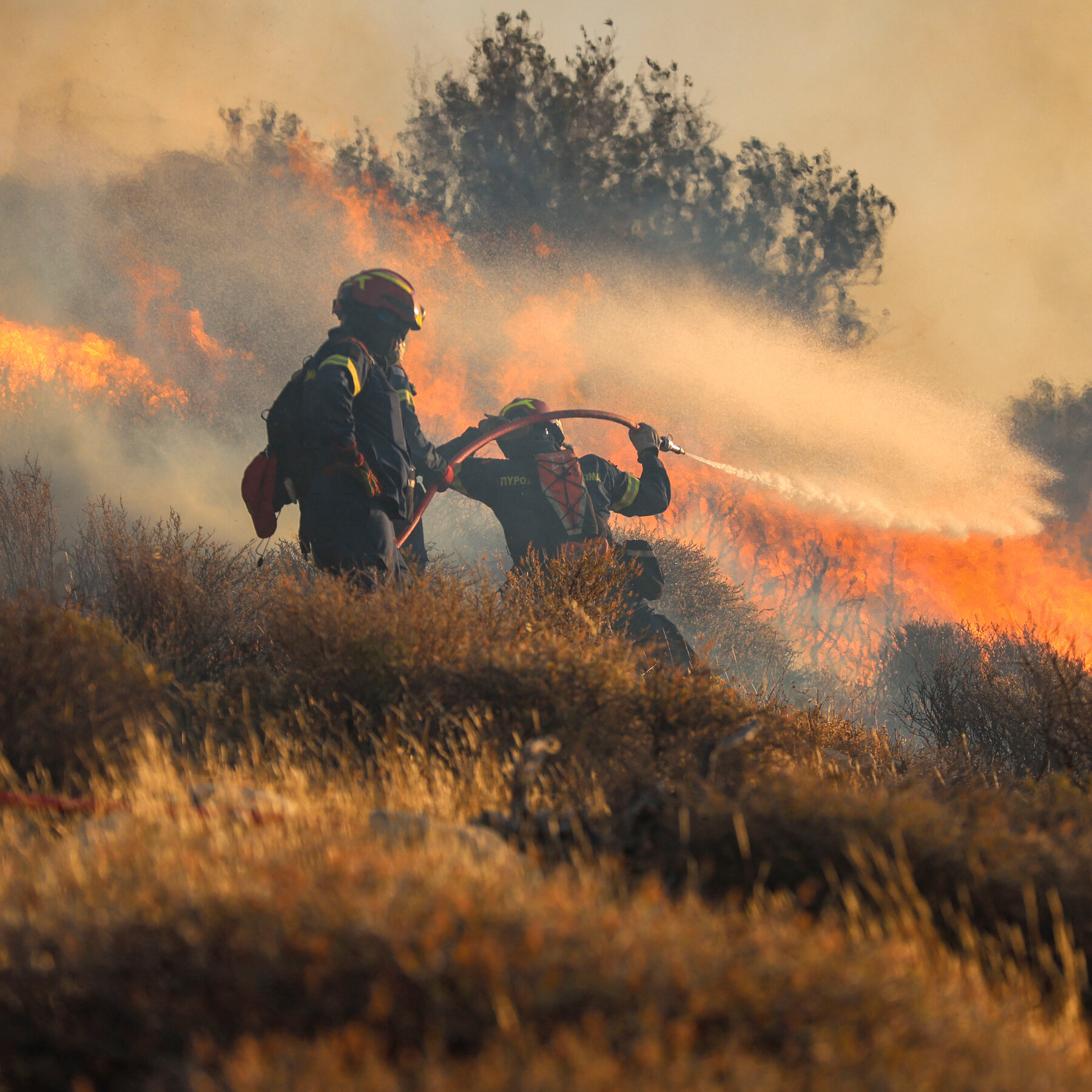 As Fire Videos Compete With Beach Photos, Greeks Who Rely on Tourism Are Worried