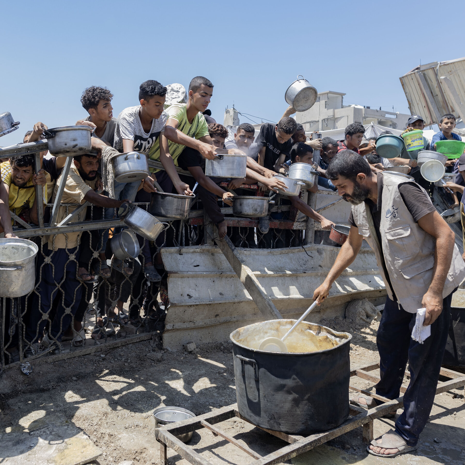 As Gaza Hunger Crisis Worsens, Israel Lets in Little Aid