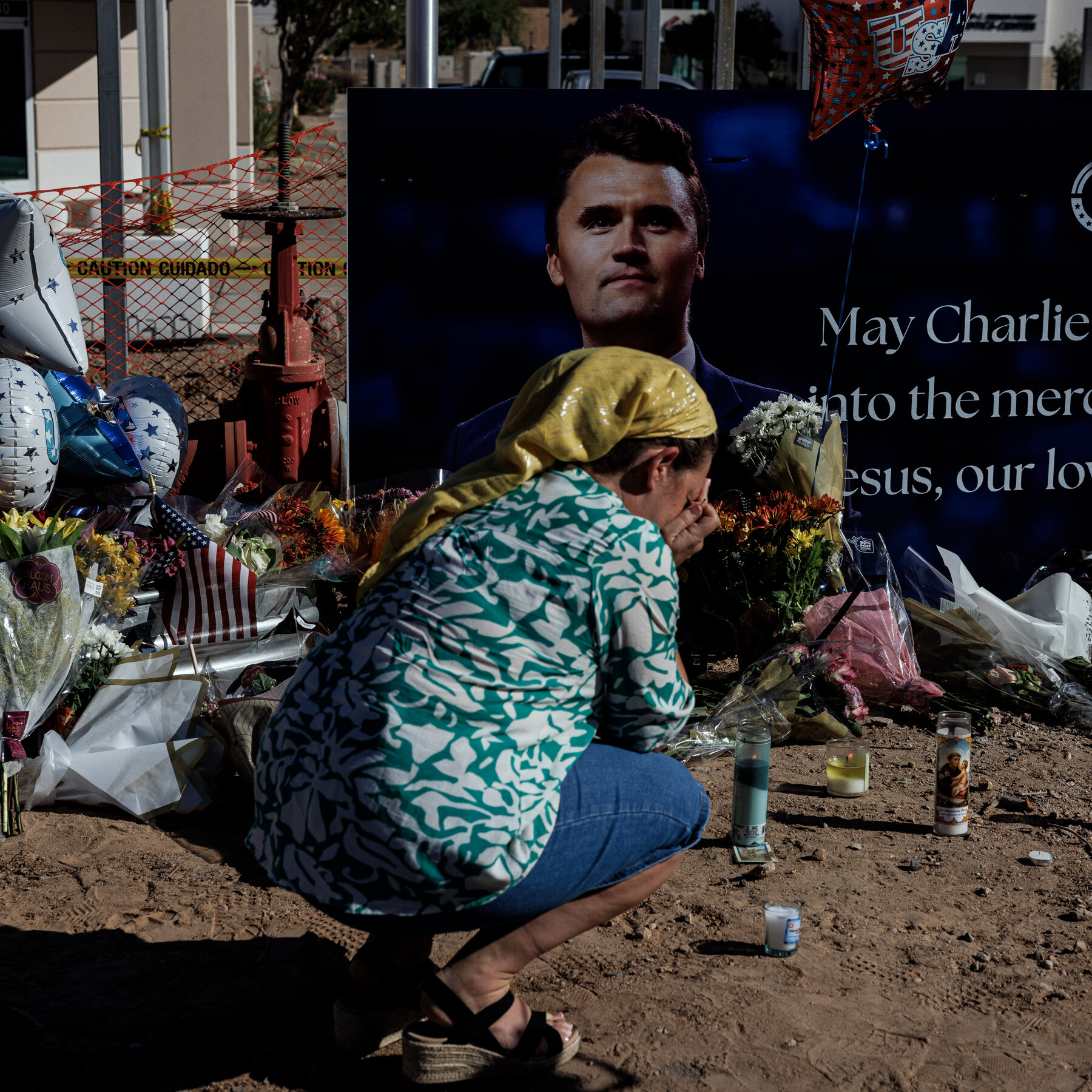 As Political Violence Rises, Trump Condemns One Side