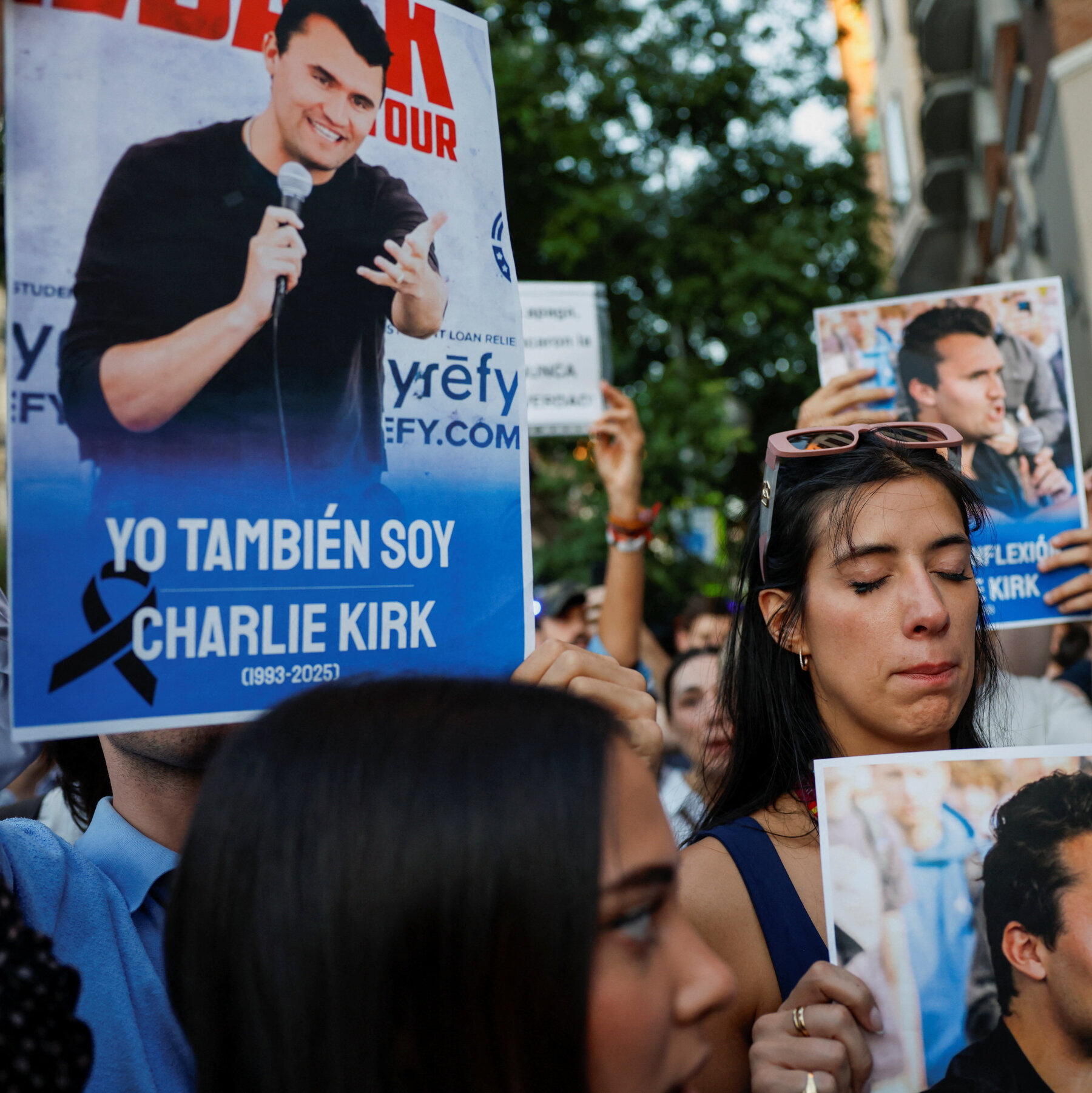 As Trump Arrives, Europe’s Right Claims Charlie Kirk as One of Their Own
