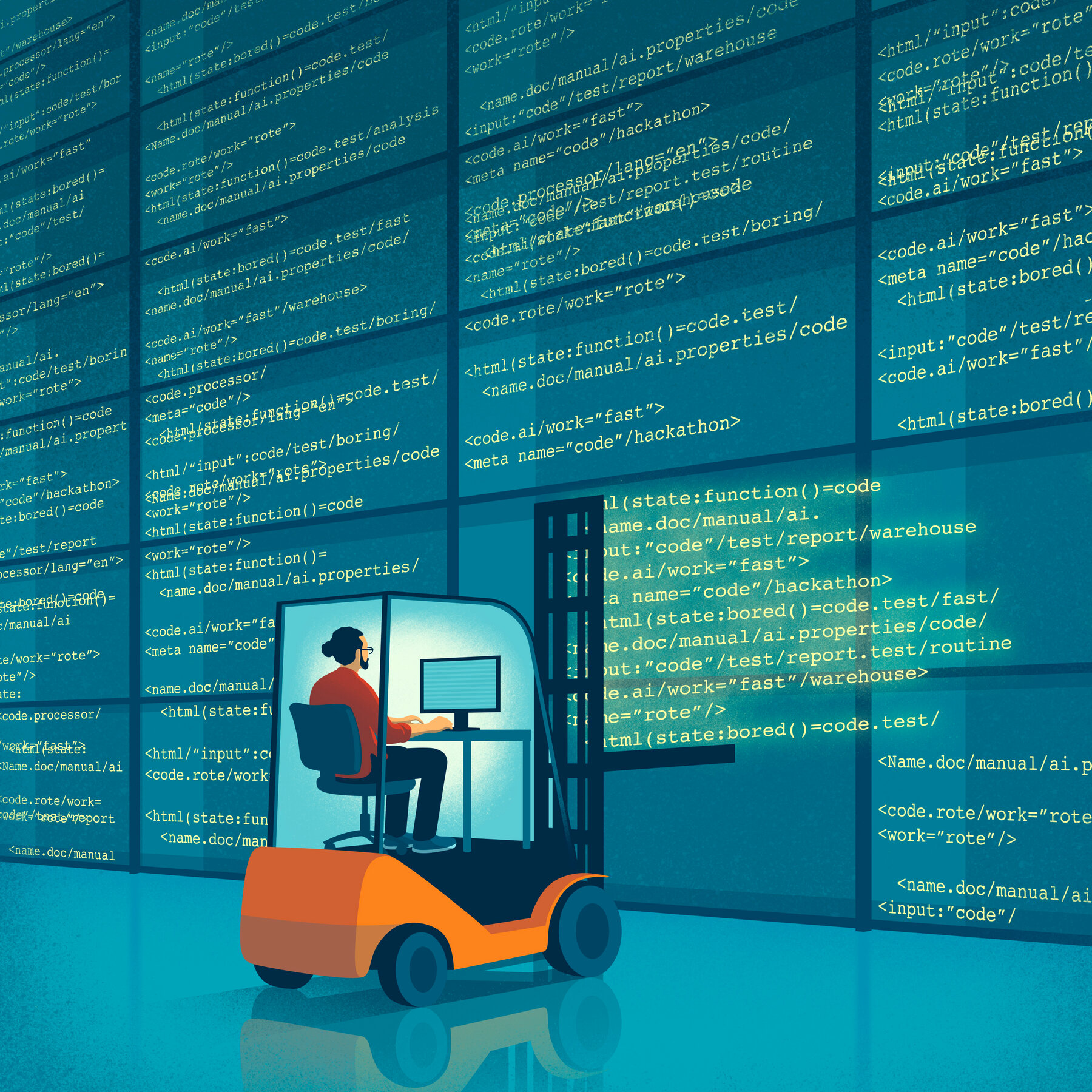 At Amazon, Some Coders Say Their Jobs Have Begun to Resemble Warehouse Work