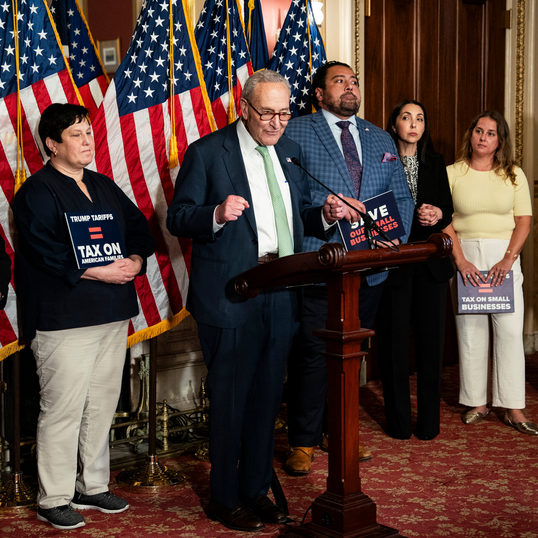 Attacking Trump’s Tariffs, Democrats Focus on Small Business Struggles