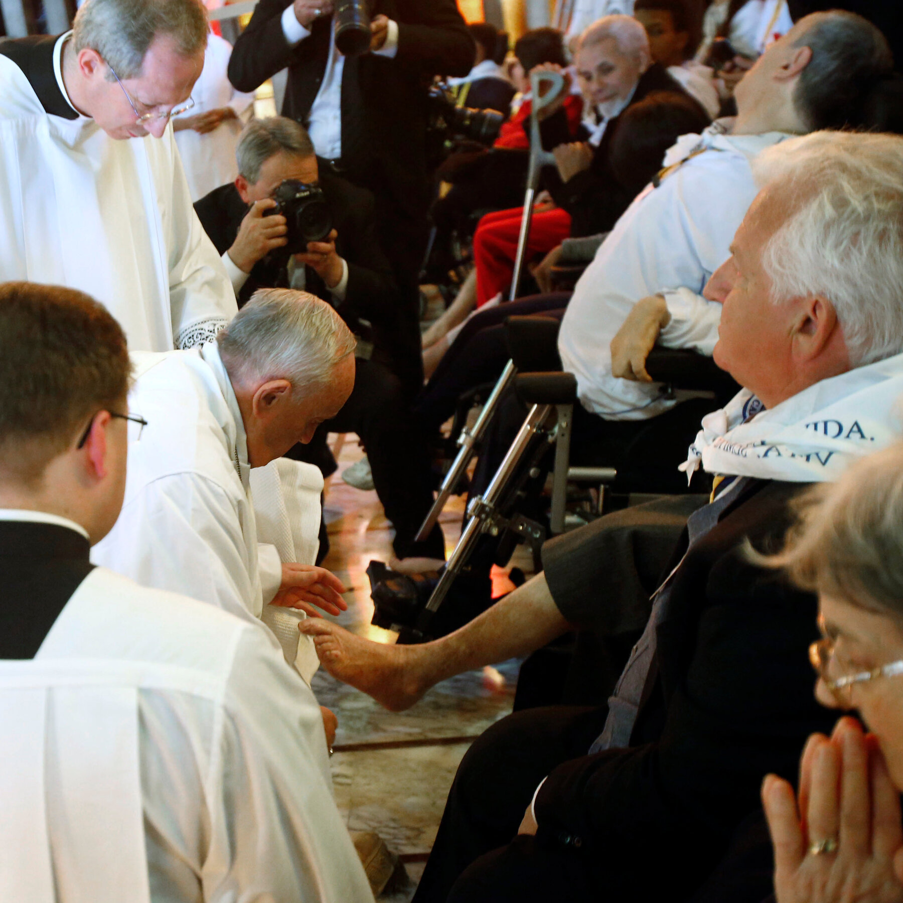 Before his hospitalization, the pope gave his reflections on old age.