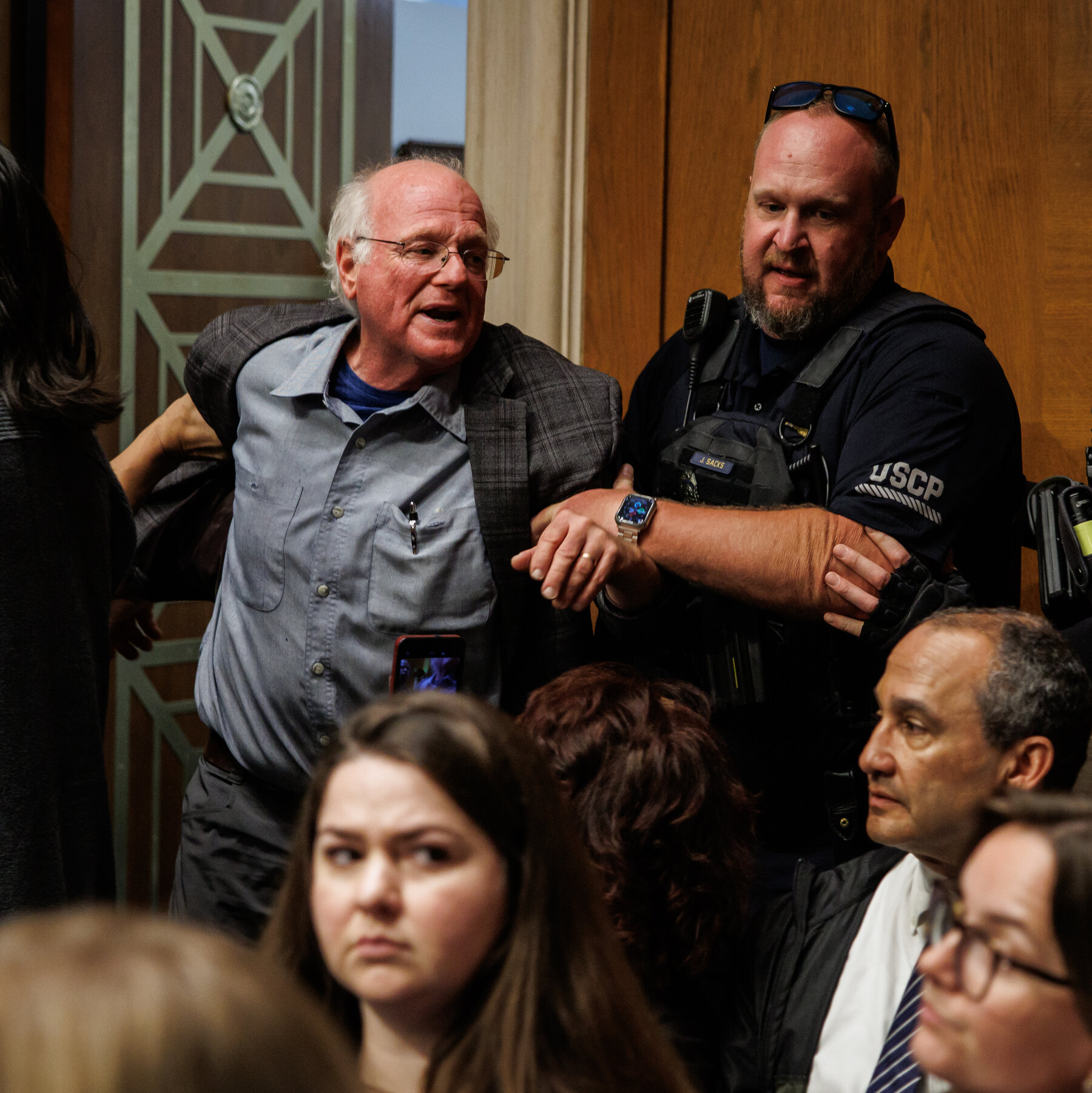 Ben & Jerry’s Founder Arrested at Senate Hearing After Protesting War in Gaza