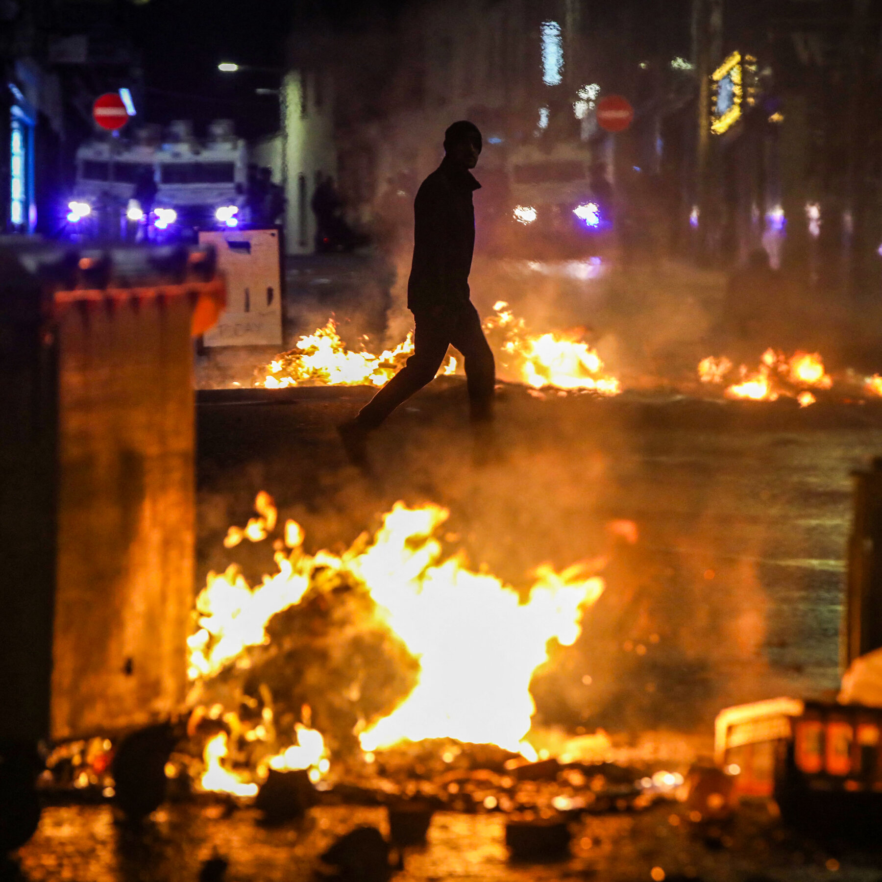 Blazes in Northern Ireland Recall an Old Message: You Are Not Welcome Here