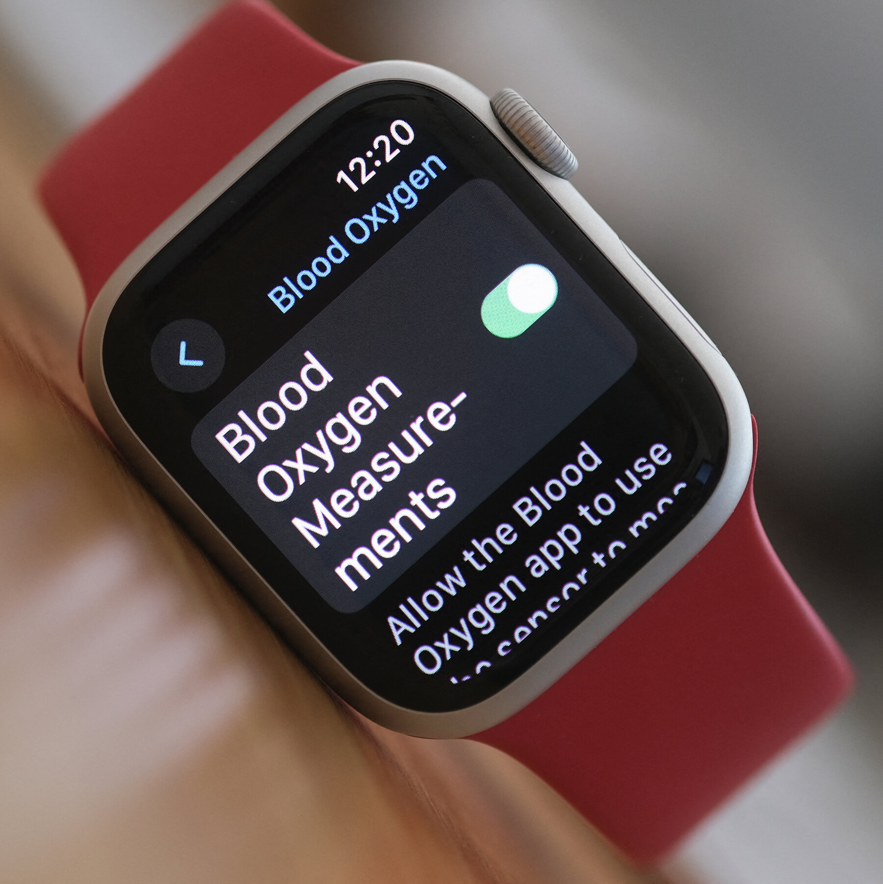 Blood Oxygen Measurements to Return to Some Apple Watches