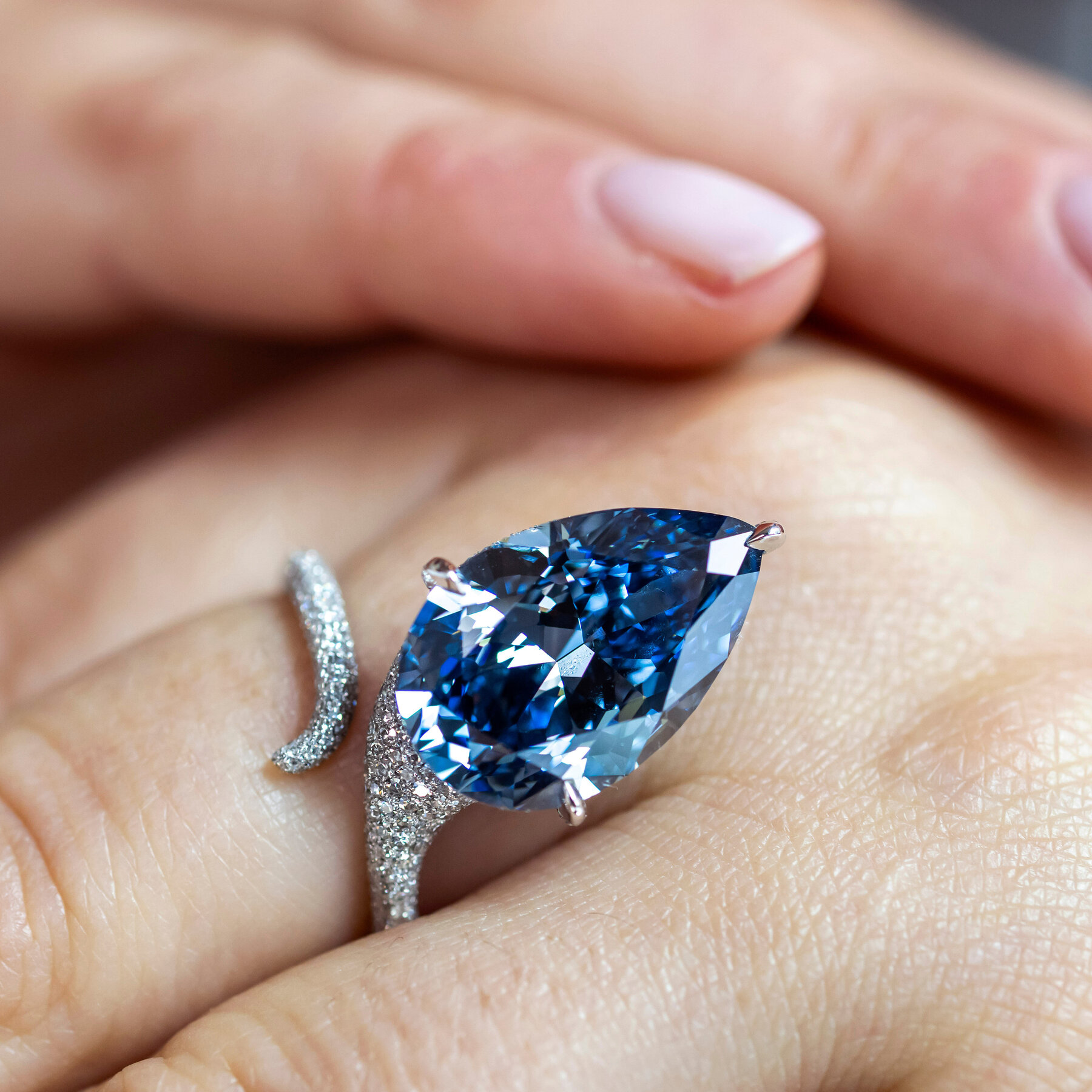 Blue Diamond Sells for $25.6 Million at Auction in Switzerland