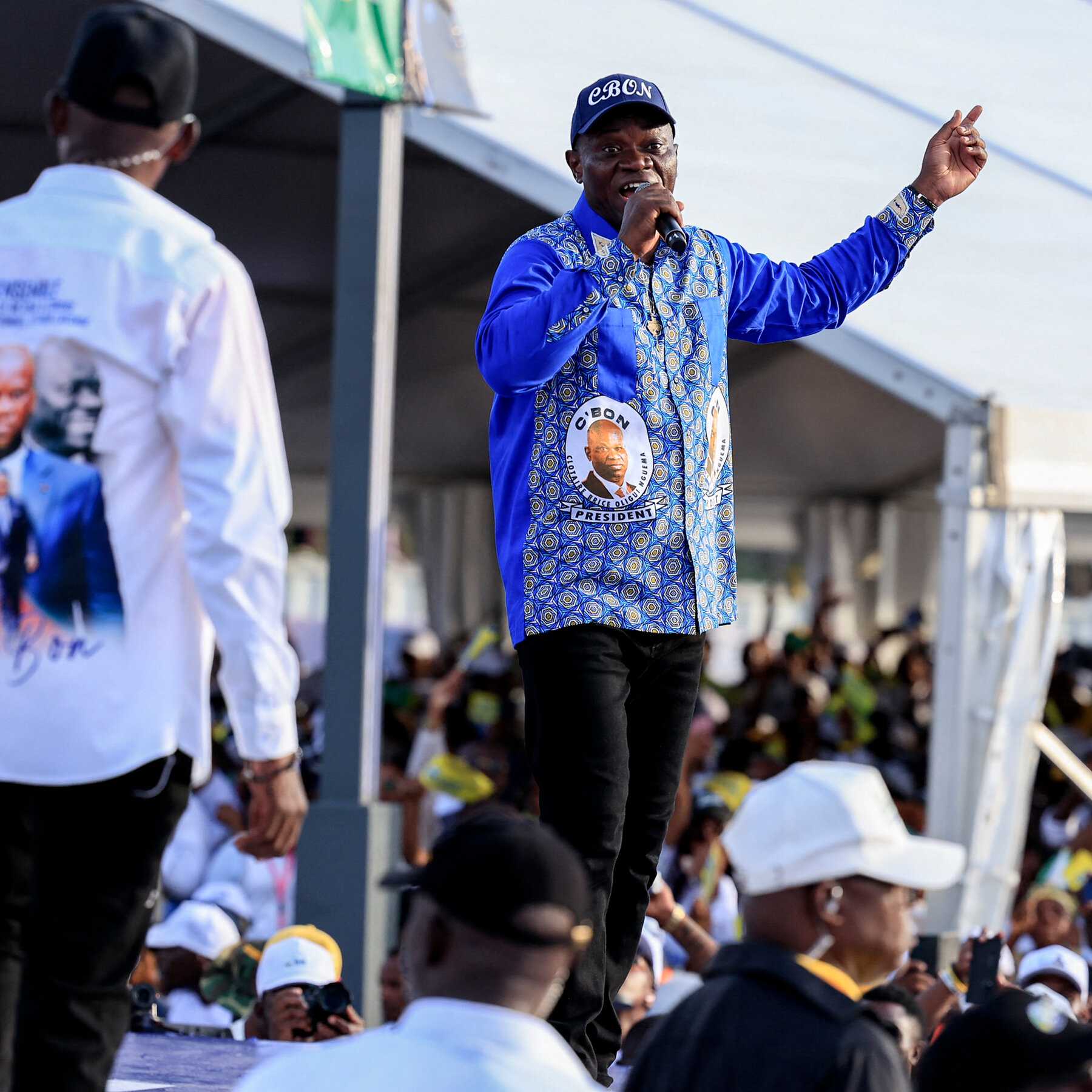 Brice Oligui Nguema Is Favored to Win Gabon Election