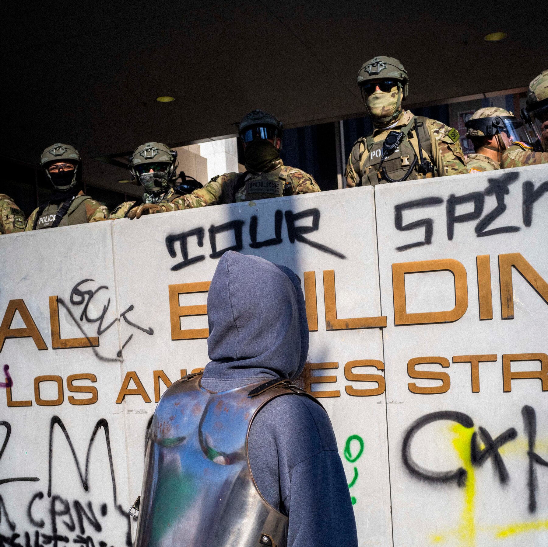 California Bill Would Bar Officers From Wearing Masks