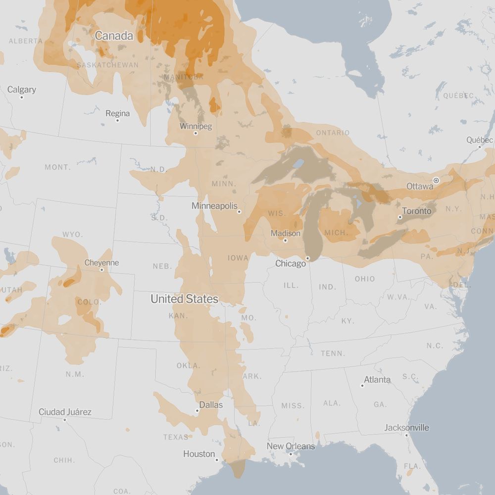 Canada Wildfires Cause Poor Air Quality for Toronto, Minneapolis and New York