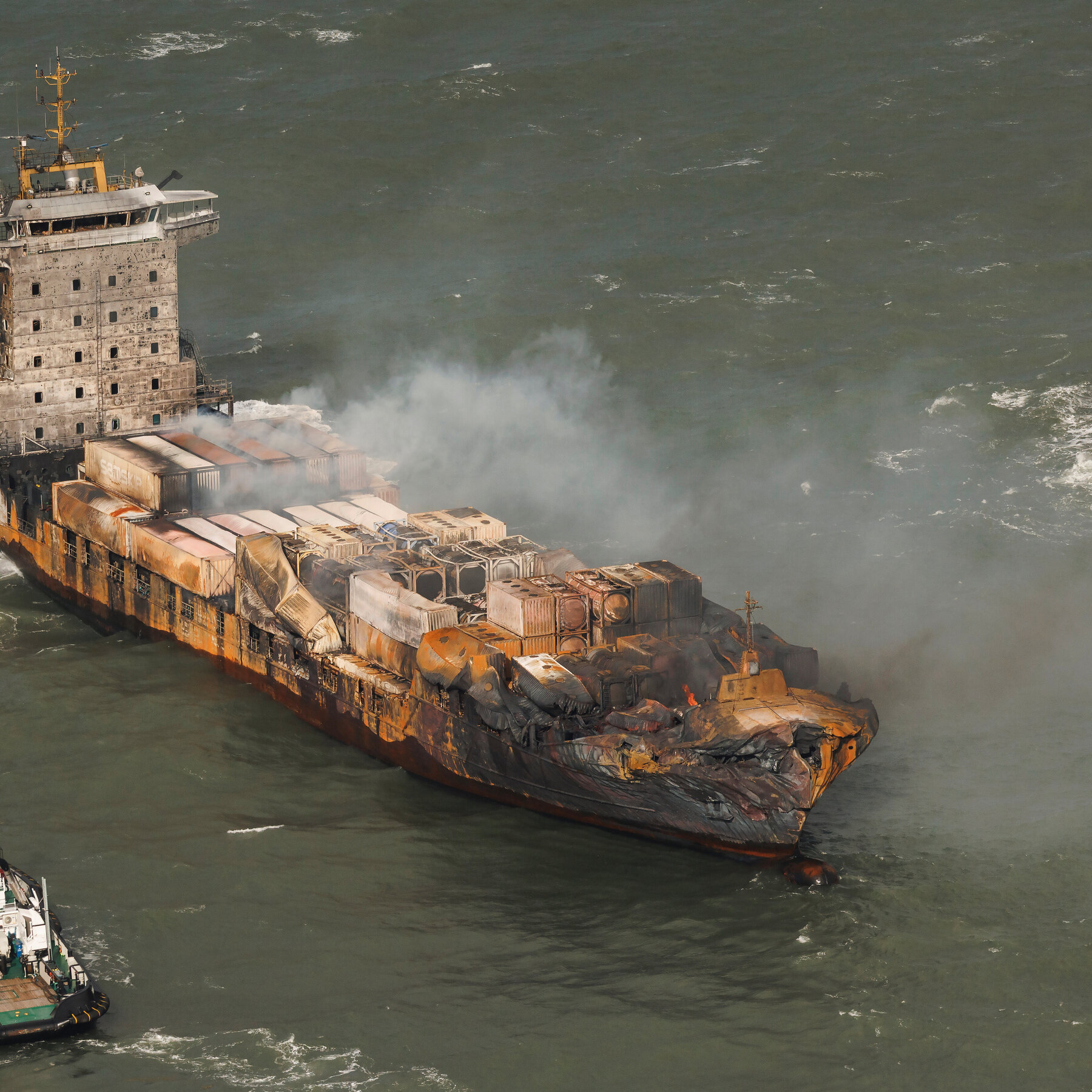 Captain of Ship That Hit North Sea Tanker Is Russian, Company Says