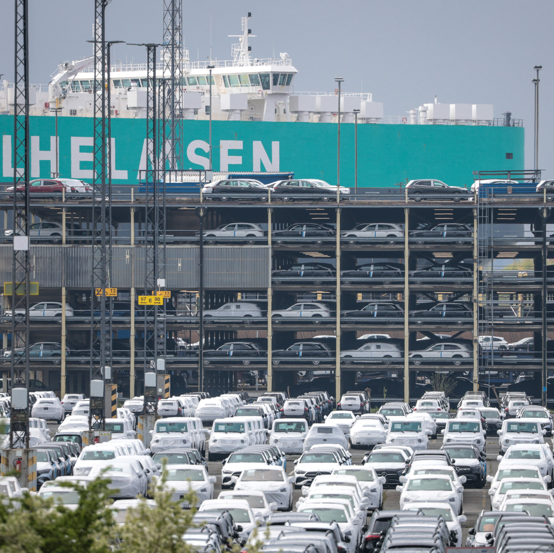 Car companies are paying the tariffs. For now.