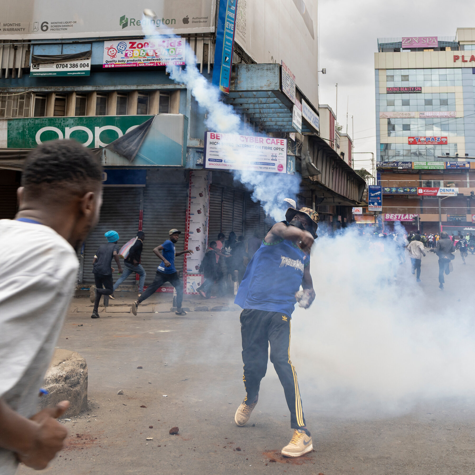 Chilling Photos Capture Police Shooting Man, Fueling Anger in Kenya
