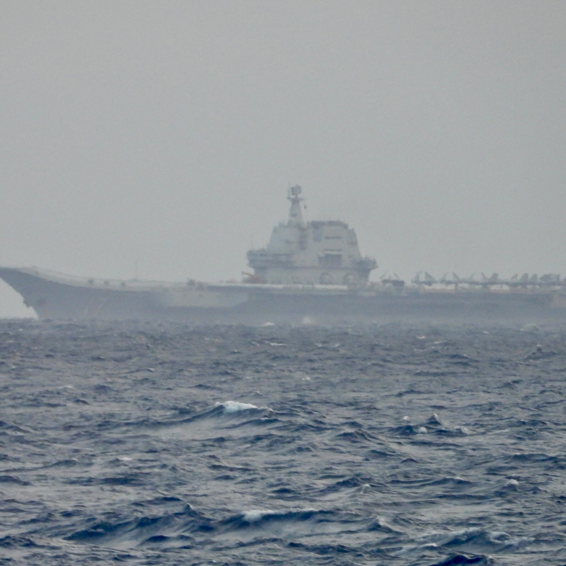 China Sends Two Aircraft Carriers Into the Pacific for the First Time