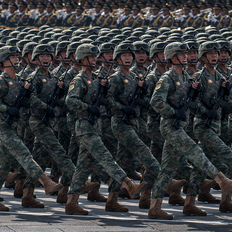 China’s Show of Military Might