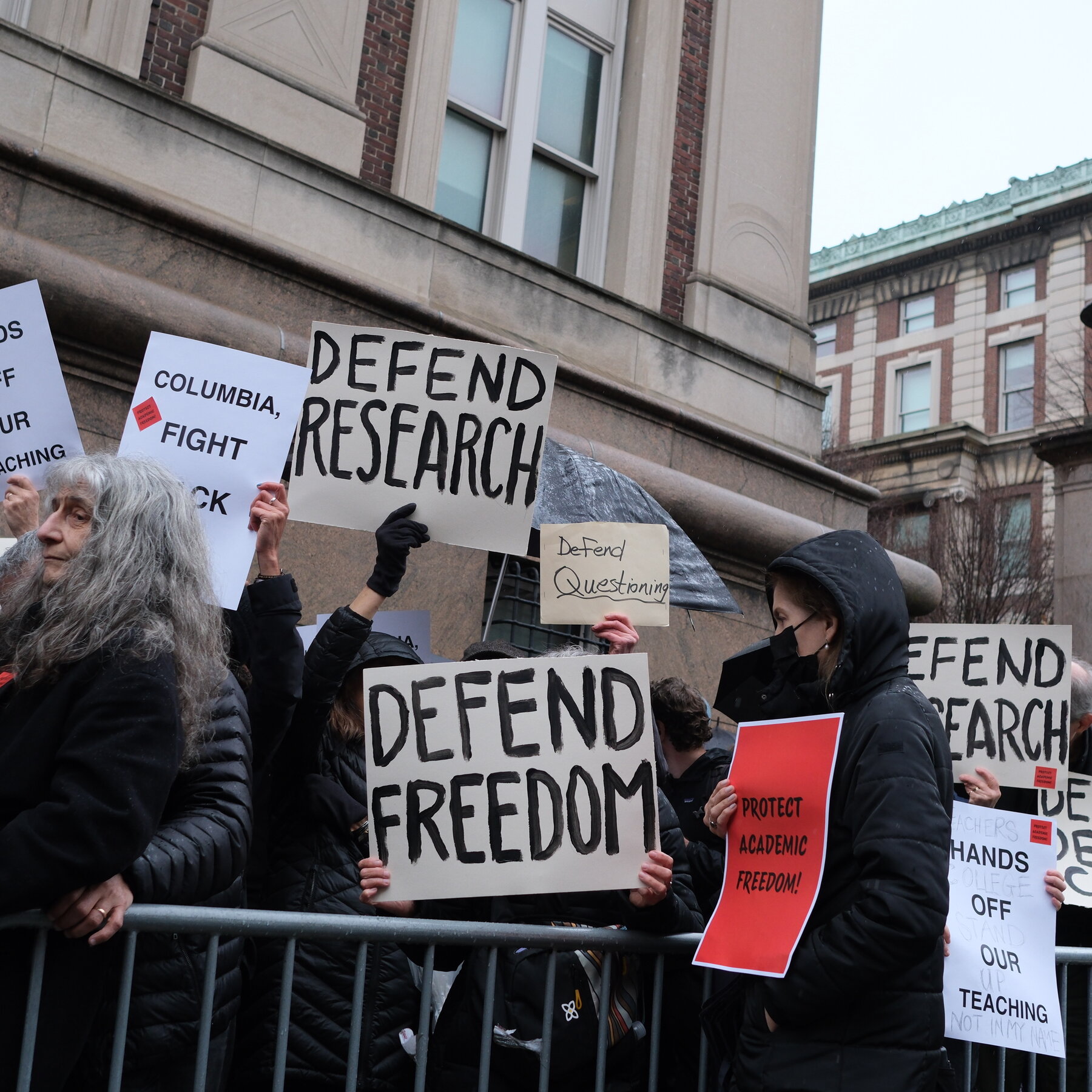 Columbia Faculty Protests as Trump Officials Hail University Concessions