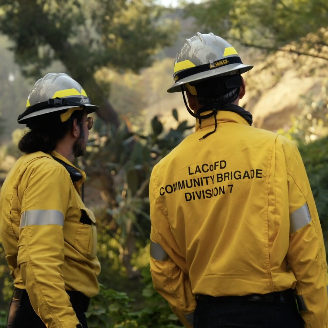 Community L.A. Fire Brigade Steps In to Help Evacuate Residents