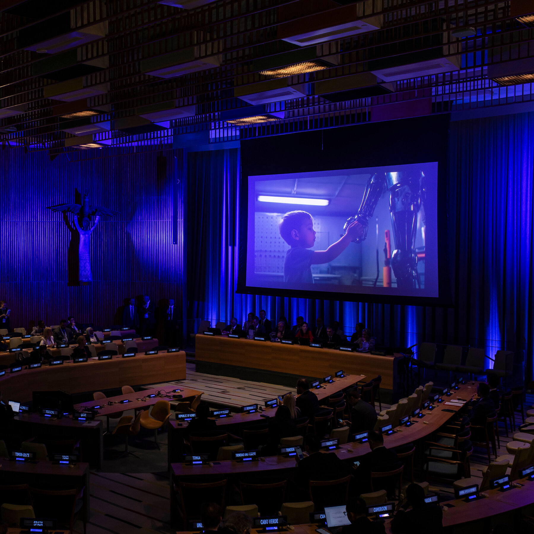 Countries Consider A.I.’s Dangers and Benefits at U.N.