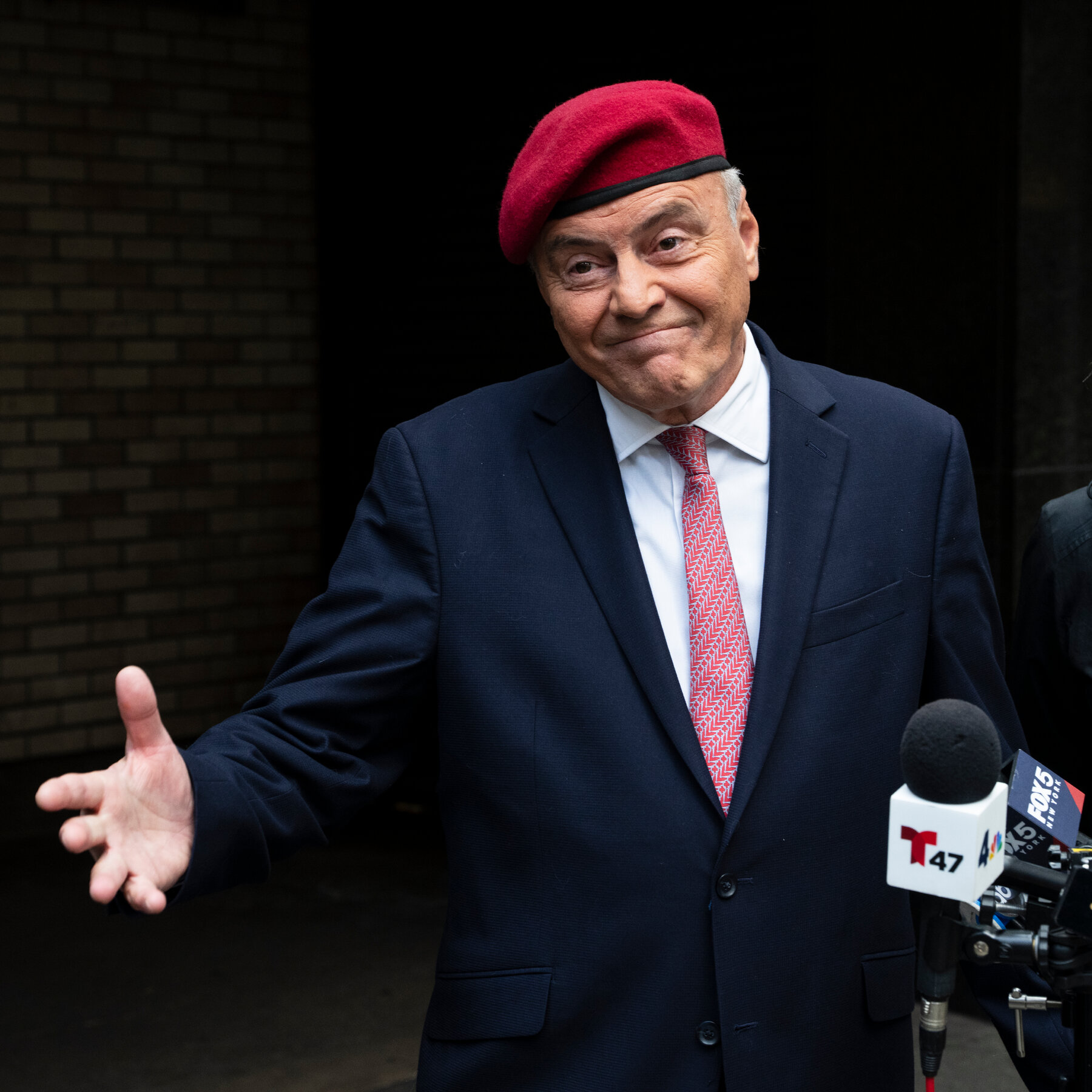 Curtis Sliwa is not about to give up the spotlight.