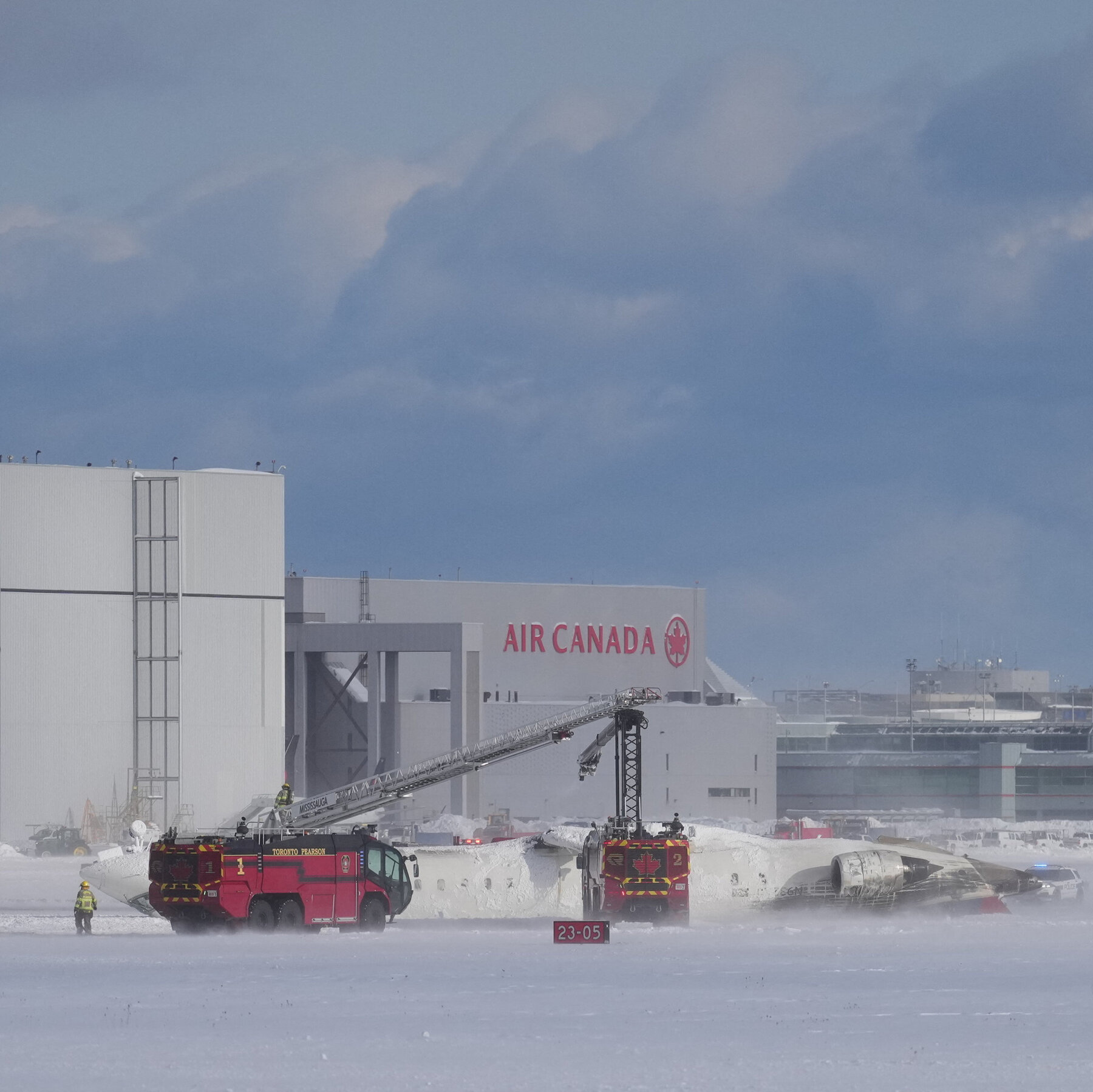 Delta Plane Crashes at Toronto Airport While Landing