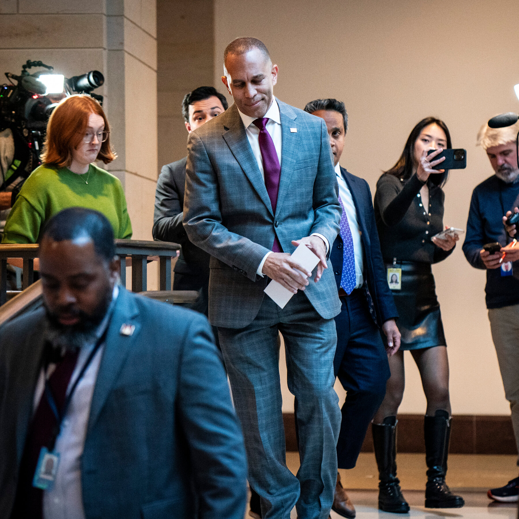 Democrats highlight a casualty of the spending fight: funding to combat pediatric cancer.