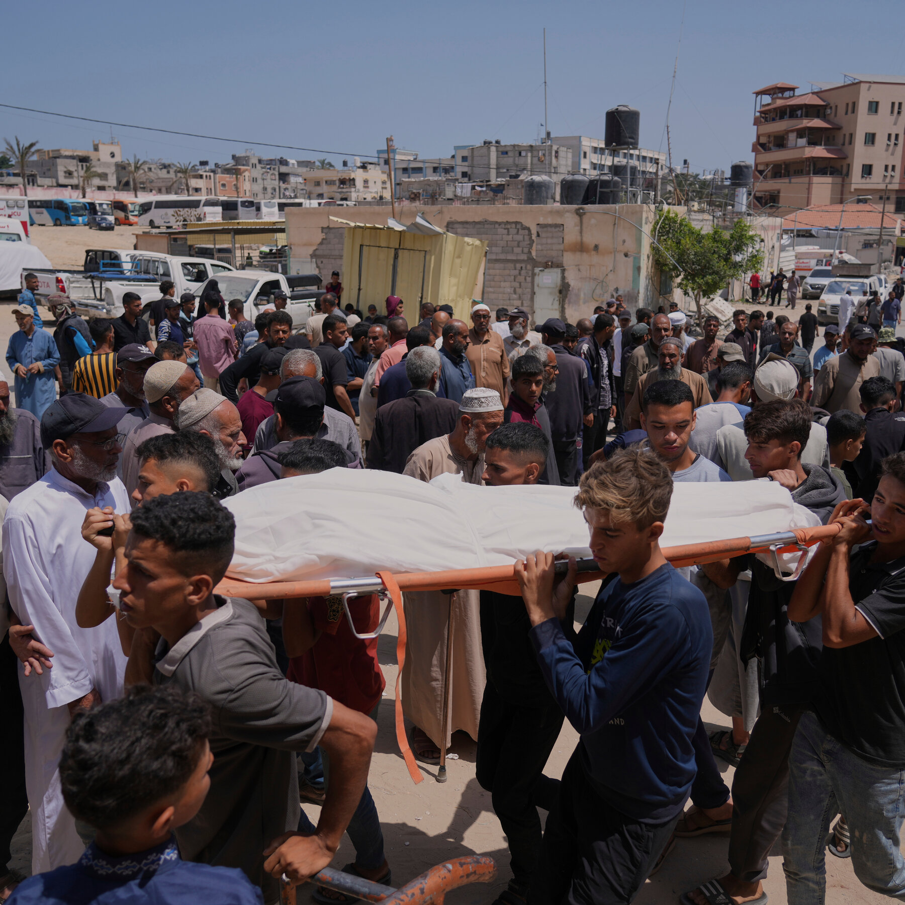 Desperate and Hungry Palestinians Recall Deadly Shooting Near Gaza Aid Site