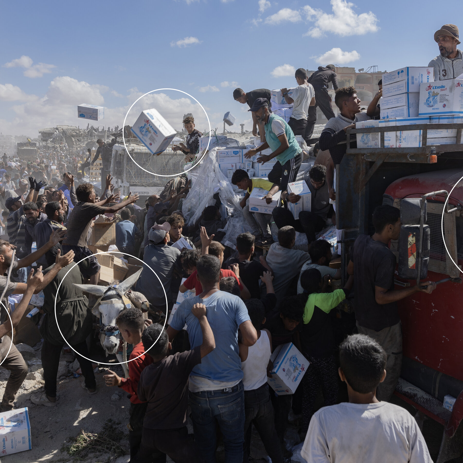 Despite Gaza Cease-Fire, Aid Deliveries Struggle