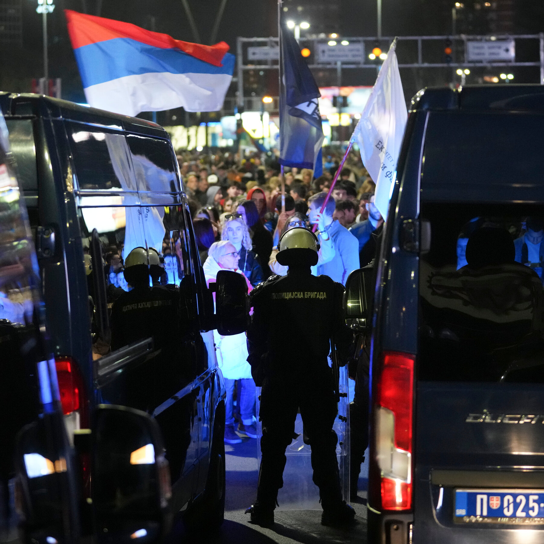 Emboldened by Trump, Serbia’s Leader Cracks Down on Activist Groups